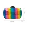 New Designed Personalized Crossbody New Rainbow Hobo Wallets