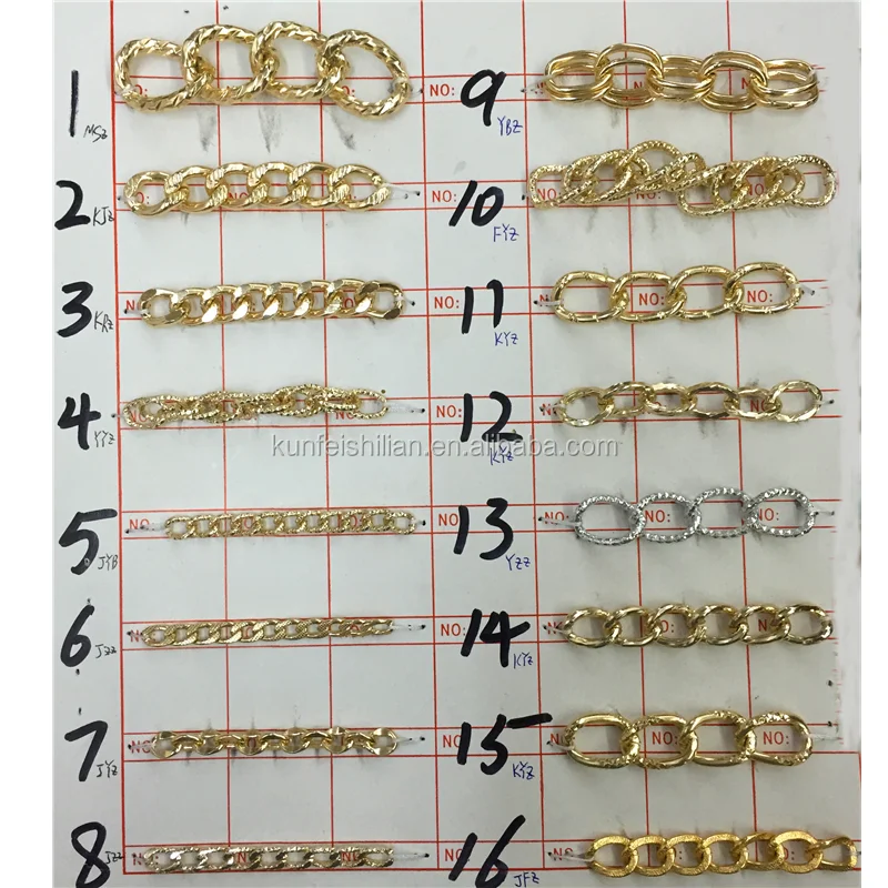 Fancy A Variety Of Aluminum Chain
