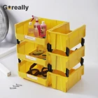 Plastic spare parts screw storage boxes and bins