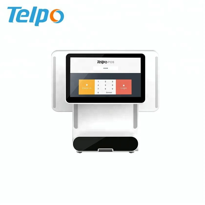 Touch Screen Counter Pos Point Of Sale Cash Register With Cash
