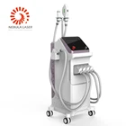 Multifunction beauty machine 4 in 1 elight ipl opt shr rf nd Yag Laser Tattoo removal/hair removal machine