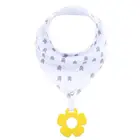 Custom hot new baby product personalized baby bibs 100% organic cotton drool bibs with silicone pacifier