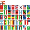 200 countries decorative colorful bunting flag for outdoor