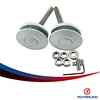 PQY RACING-Universal Push Button Billet Hood Pins Lock Clip Kit Car Quick Latch New Engine Bonnets Blue PQY-HP31BL