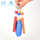 OEM custom foam eva keychain custom floating key chain