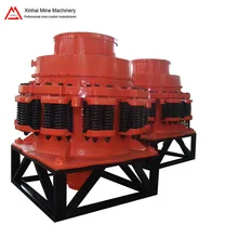 High quality construction equipments 200 tph stone rock breaker symons cone crusher for breaking rock