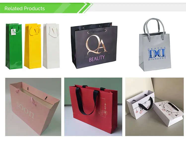 printed customised clothing luxury shopping cosmetic packaging