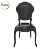 Wholesale black acrylic beautiful time chair