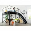 Metal type Iron structure for loft apartment bedroom with ladder of apartment building