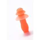 Reusable Silicone Material Corded Earplug Hearing Protection Noise Reduction Sleep Ear Protectors for Sleeping