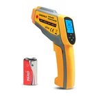 Dual Laser Infrared Thermometer Non-Contact Digital Temperature Measuring Gun with Adjustable Emissivity for industris