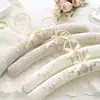 wholesale embroidery white satin padded hanger clothes hangers