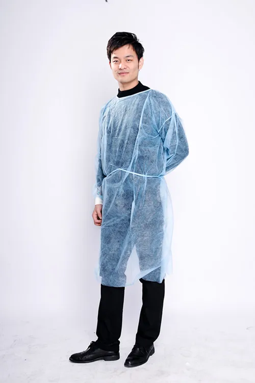 Top quality disposable isolation gown