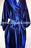 Deep Blue Pure Thai Silk Kimono Robe