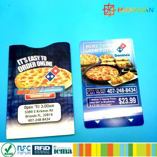 wholesale customized printed pvc gift card with card holder