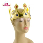Party Supplies Birthday Felt Gold Crown Hat With Jewelry