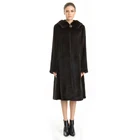 New Handmade Custom Fur Jackets European Winter Coats Women Full Long Real Mink Fur Coat