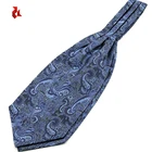 Custom Men's Formal Paisley Ascot Ties Cravat