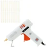 100-240V Glue Tool 150W Professional Hot Melt Glue Gun with 20pcs Glue Sticks 140-220 DegreesAdjustable Temperature Repair Tool