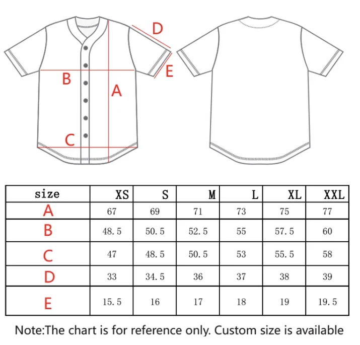 Baseball Jersey - Red / White – bLAnk company