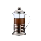 Eco-Friendly Stainless Steel Tea Travel Large Coffee French Press Maker