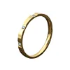 2019 Wedding Men and Women Diamond Rose Gold Plated Engagement Silver Stone Stainless Steel Ring