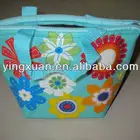 Polyester cooler bag wholesale insulated cooler bag beer bottle cooler bag with zipper