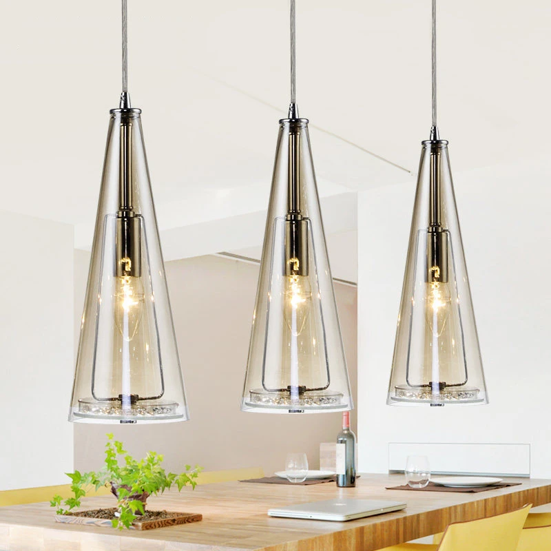 E14-LED-3lights-Glass-crystal-hanging-lamps-long-Cone-pendant-lamp-stairwell-Library-studio-art-decorative