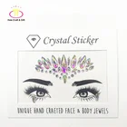 Custom Acrylic Gems Sticker For Face Eye Rhinestone Design Decoration