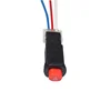 Snow Electric Motorcycle Spare Parts Double Warning Flasher Emergency Signal W/3 Wires Hazard Light Switch