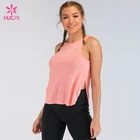 Wholesale Rayon Spandex Loose Fit Custom Female Crop Tank Top