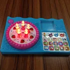 chidlren electornic led and sound module happy birthday cake music talking book