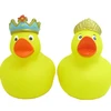 crown rubber duck bath toy , king rubber duck with crown , queen bath duck with crown