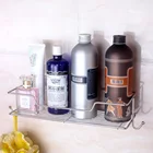 SAMANL made bathroom shampoo rack with good load-bearing rust proof wall mounted bathroom shelf