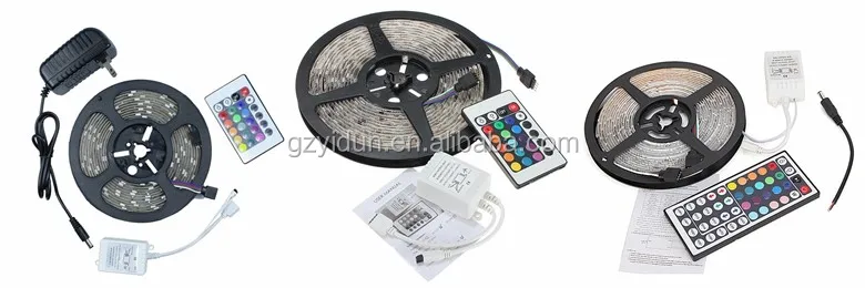 60LEDs/m 5050 led strip light flexible cuttable tape roll for commercial light