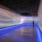 SNOWHITE custom size projection screen for large venues