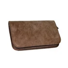 Trade Assurance scissor case for hair stylist high quality hairdressing cases leather