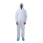 Nonwoven Laboratory Personal Safety Chemical Protecting Clothing Disposable Coverall