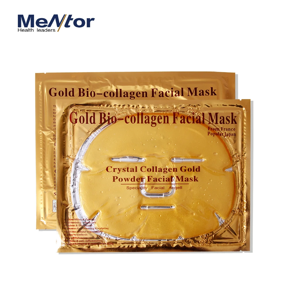 beauty care disposable face mask gold facial mask