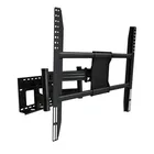 Tiltable swivel stable foldable lcd wall tv bracket fits for 50 - 72 inches flat panel displays