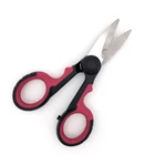 Two-color rubber-plastic anti-skid handle electrician wire electric Multifunction electrical scissors