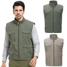 High Quality Multi-pocket Work Waistcoat Fishing Vest For Men China Manufacturer