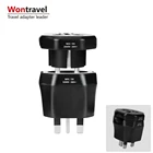 Uk Travel Plug Company Gift Single Plug Outlet 13A Europe To UK AU USA Plug Socket Travel Adapter