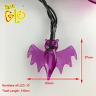 String Decorative String Lights Bat Shaped Halloween LED String Light For Home Decoration