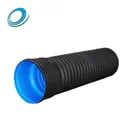 Smooth Wall 10 Inch Diameter Drain Plastic Tubing Corrugated Sewer Pipe