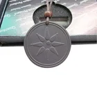 Natural Lava Stone Quantum Scalar Energy Pendant Negative ions 3000cc