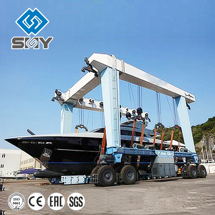 Industrial Lift Heavy Duty 200 Ton Gantry Boat Crane