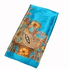 new printed with a paisley pattern fashion women scarves wholesale cheap 90 square silk scarf international express