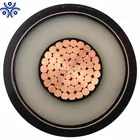 MV Medium Voltage Aluminum Single Core Electrical Cables 15KV