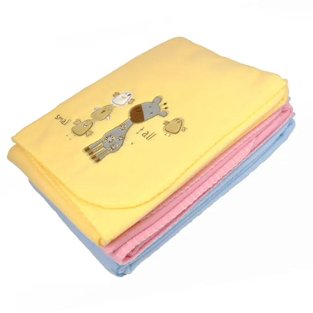 new design yellow children christmas gift dog fleece blanket